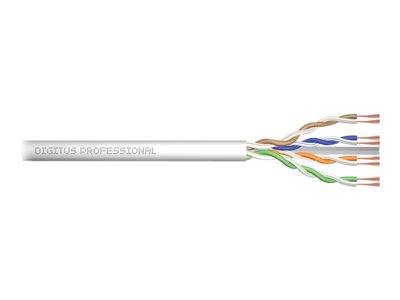 DIGITUS Roh-Patchkabel Cat6 U/UTP tw.Pair 305m grau AWG26/7 Kabel Patchkabel RJ45 Cat.6