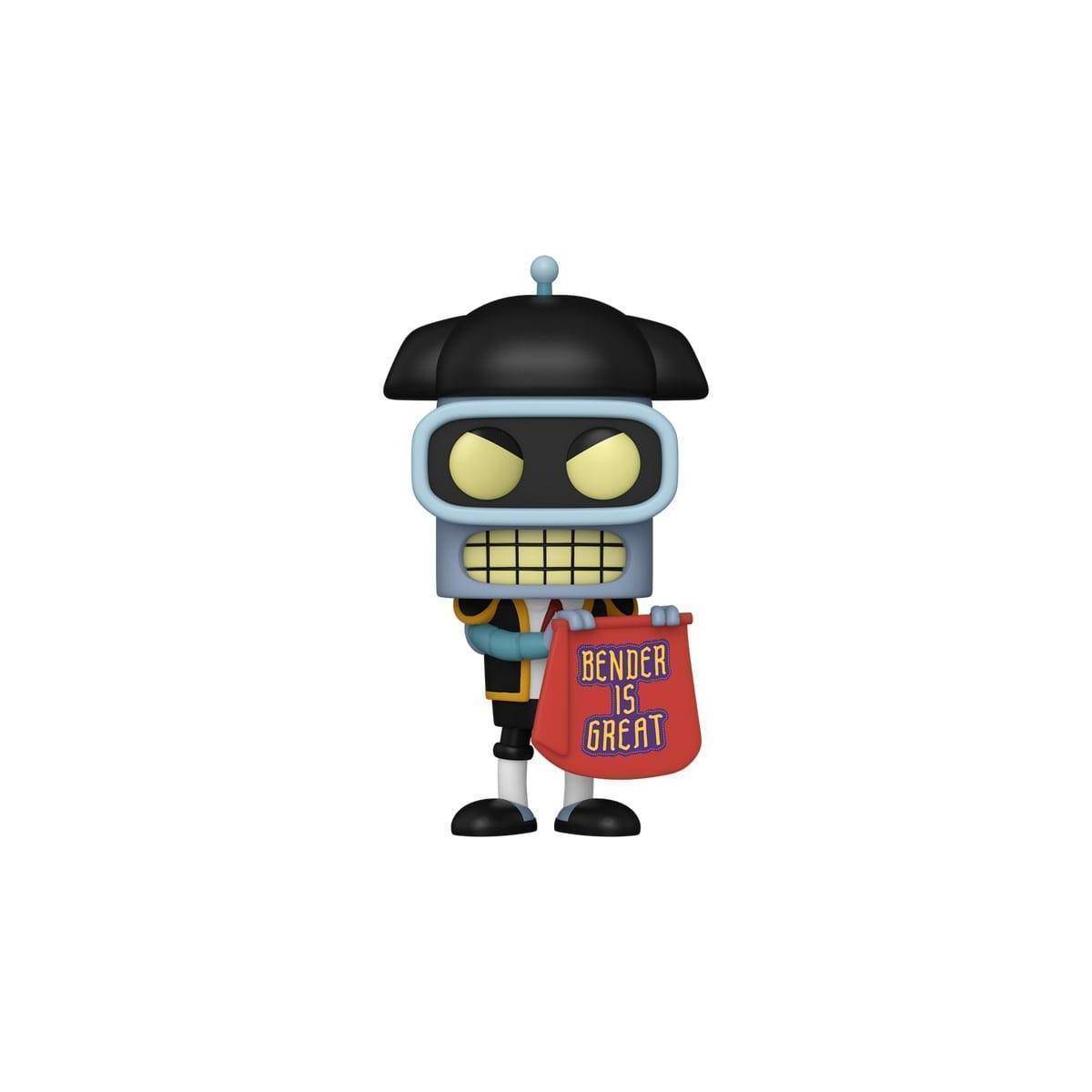 FK80080 - Futurama Pop! Animation Vinyl Figur Bender (Matador) 9 cm