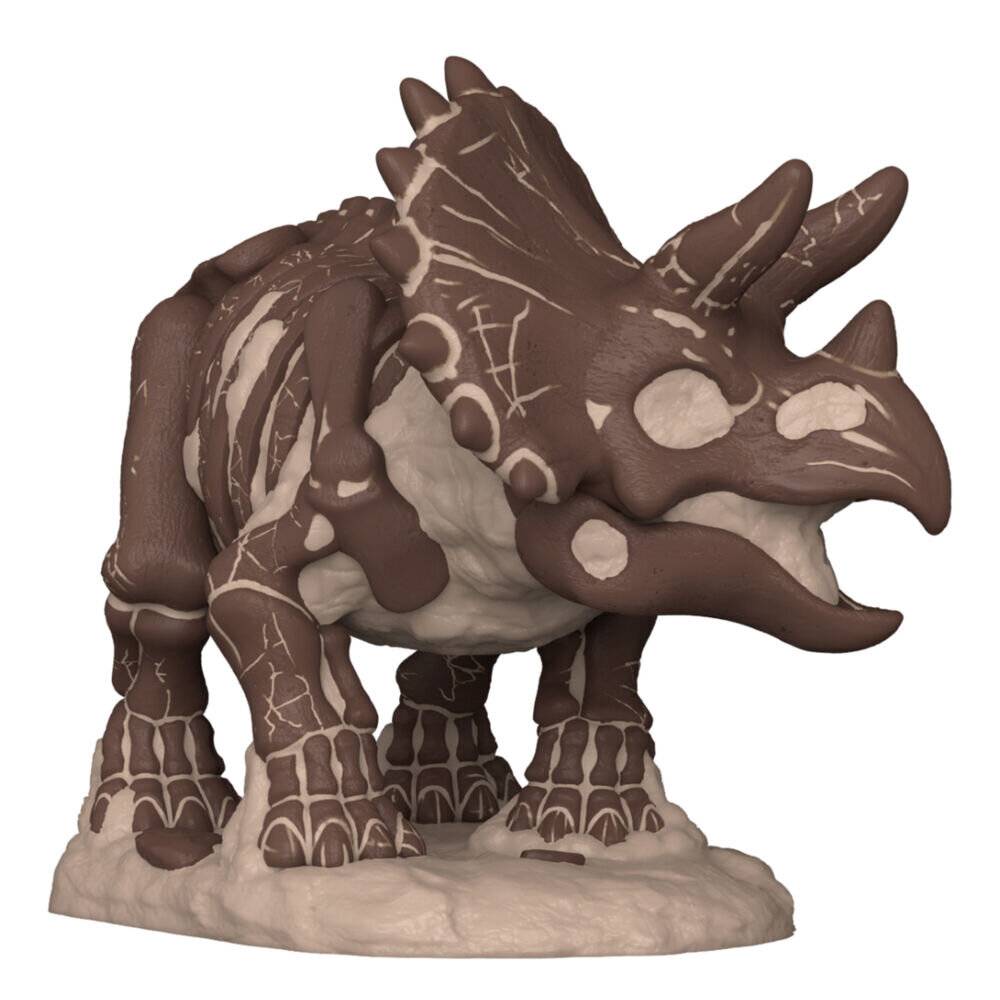 Jurassic Park Fossil POP! Movies Vinyl Figur Triceratops 9 cm