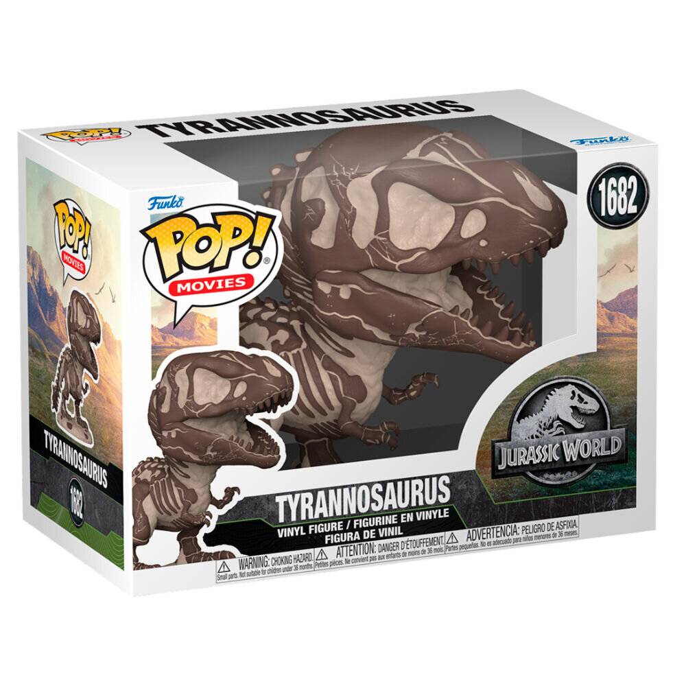 Jurassic Park Fossil POP! Movies Vinyl Figur Tyrannosaurus 9 cm