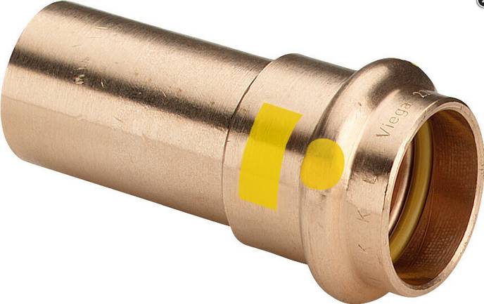 Viega Übergangsstück Profipress G Rotguss mit SC-Contur 22mm