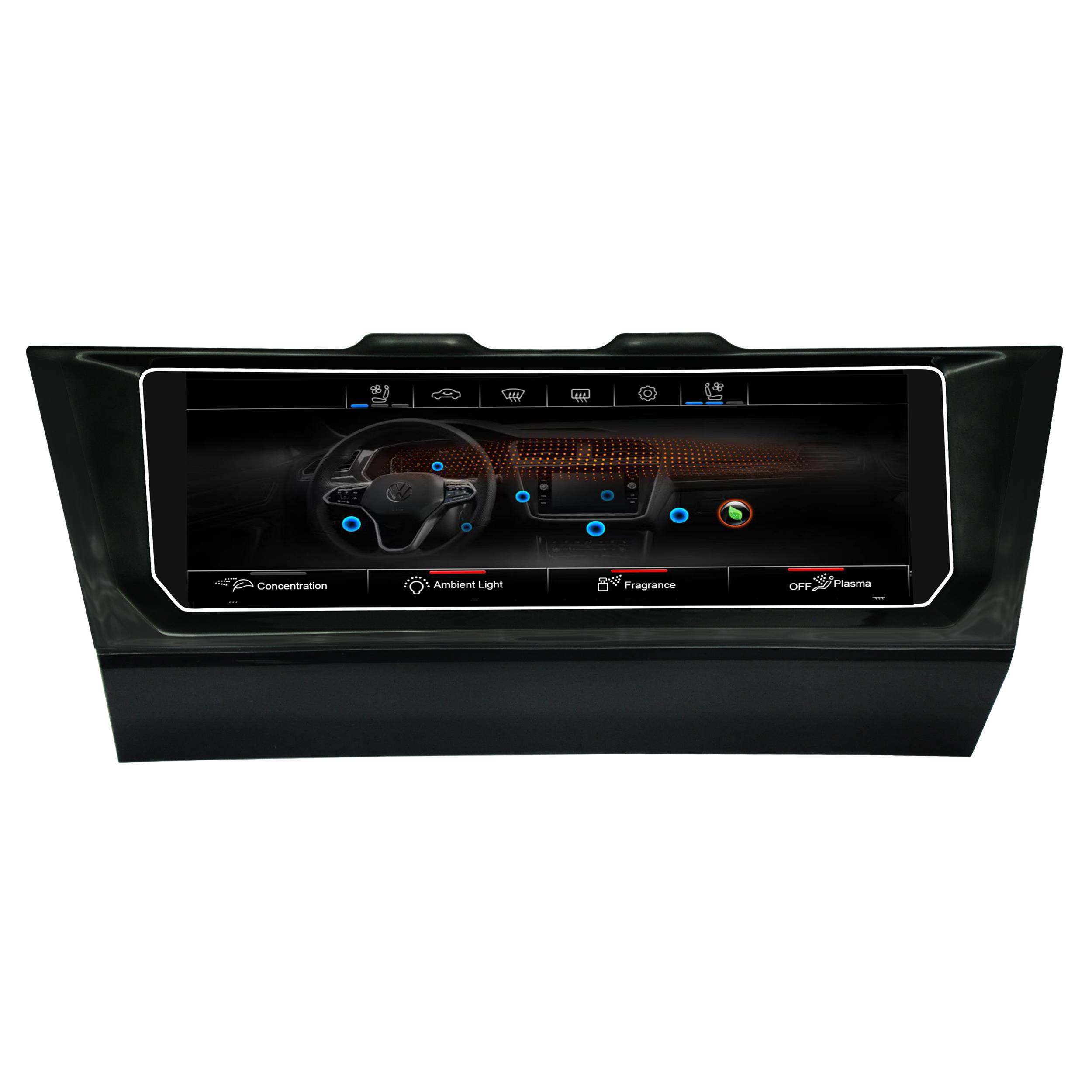 Für VW Passat B8 3G 6.9" Touchscreen Digital Klimabedienteil AC Kontrollpanel