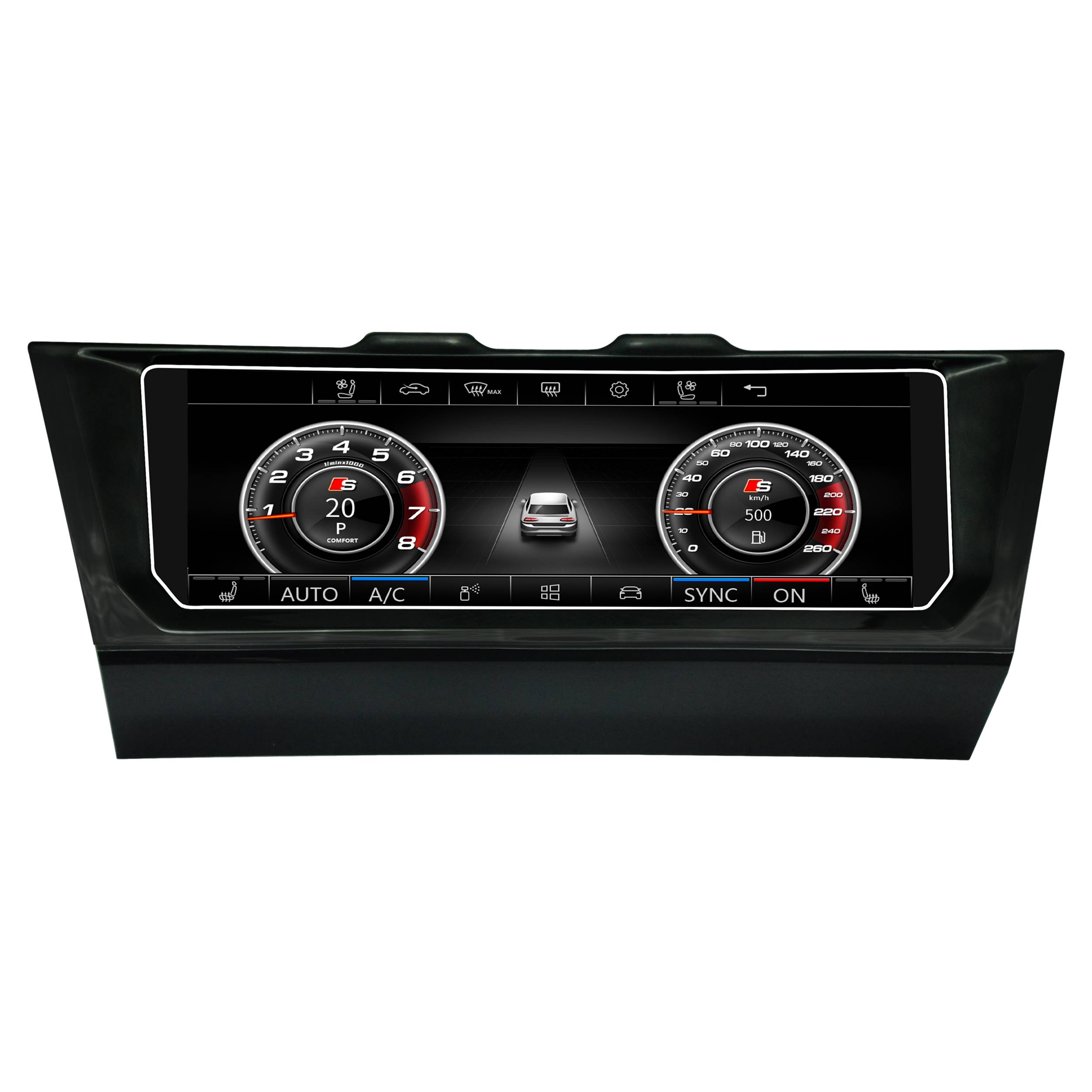 Für VW Passat B8 3G 6.9" Touchscreen Digital Klimabedienteil AC Kontrollpanel