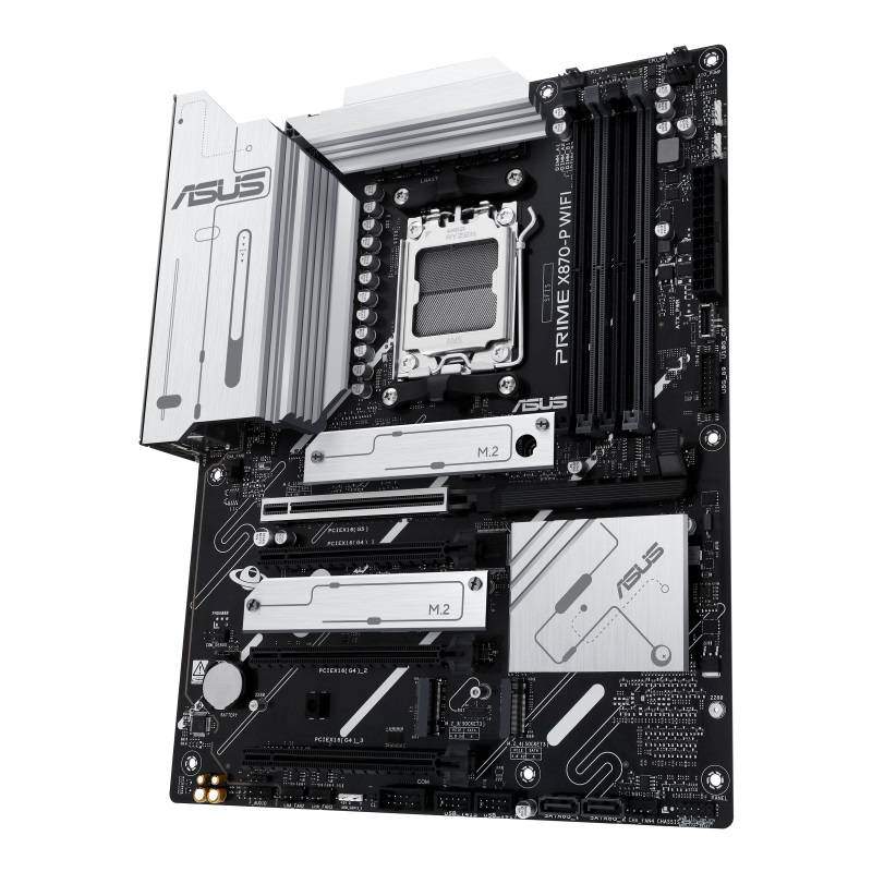 ASUS PRIME X870-P WIFI - Motherboard - ATX - Socket AM5 - AMD X870 Chipsatz - USB4, USB 3.2 Gen 2, USB-C 3.2 Gen2, USB 3.2 Gen 1 - Wi-Fi