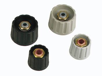 Seder Groupe - KN366N3 - Geräteknopf (Schwarz 36mm/6mm)