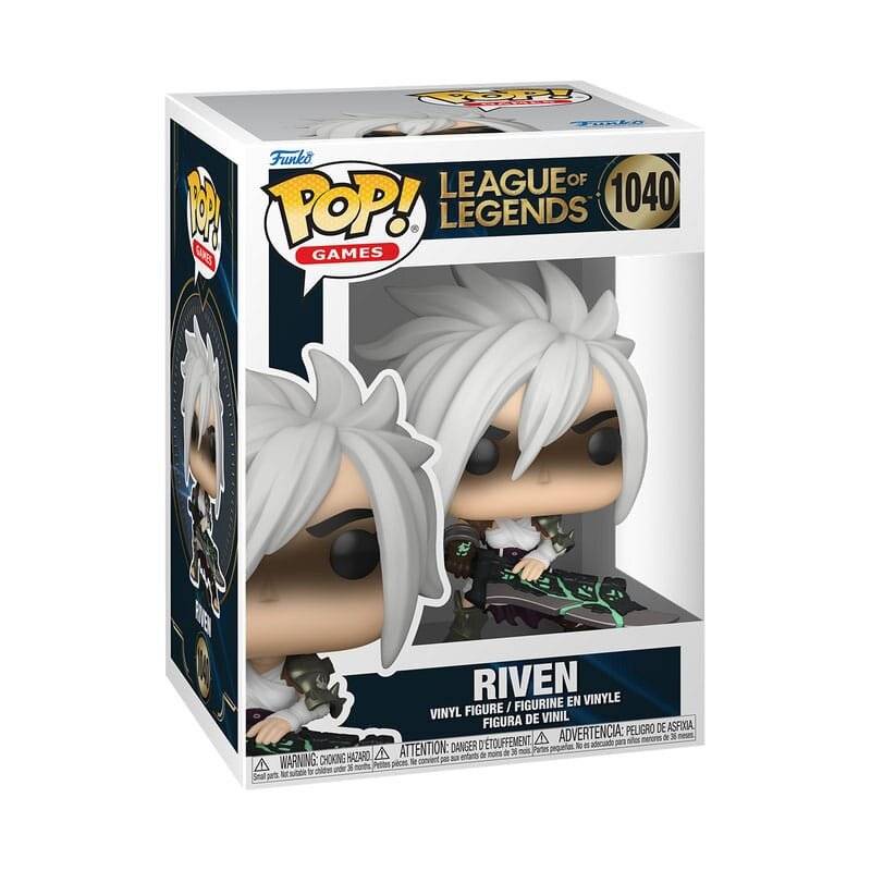 League of Legends POP! Games Vinyl Figur Riven w/Broken Blade 9 cm