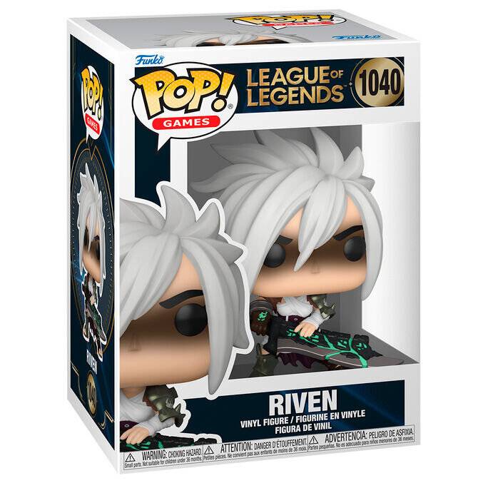 League of Legends POP! Games Vinyl Figur Riven w/Broken Blade 9 cm