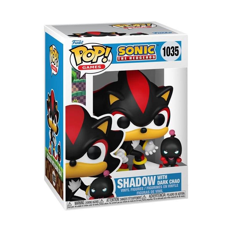 POP-Figur Sonic The Hedgehog Shadow mit Dark Chao