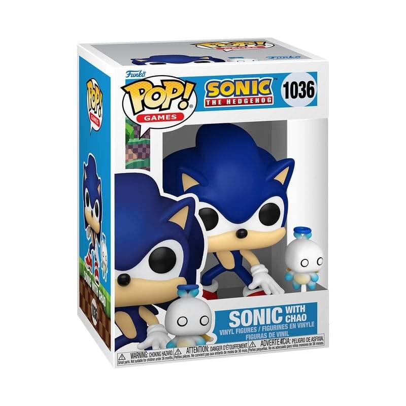 POP-Figur Sonic The Hedgehog Sonic mit Chao