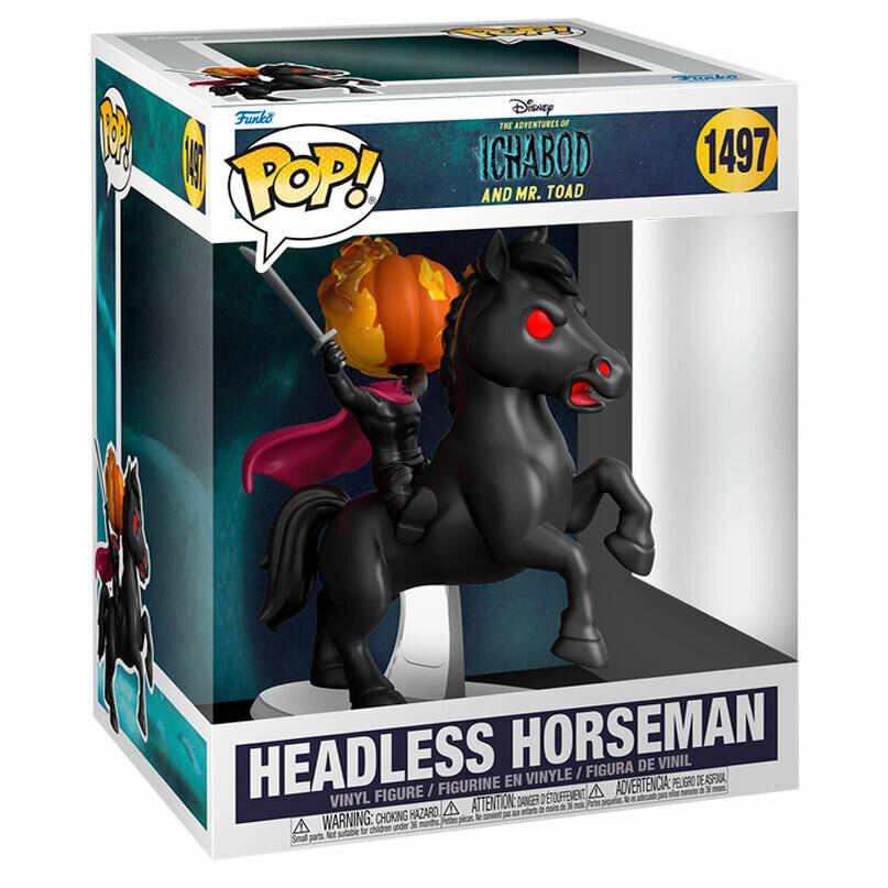POP Figur Rides Deluxe Disney Das Abenteuer von Ichabod und Herr Krö te Headless Horseman