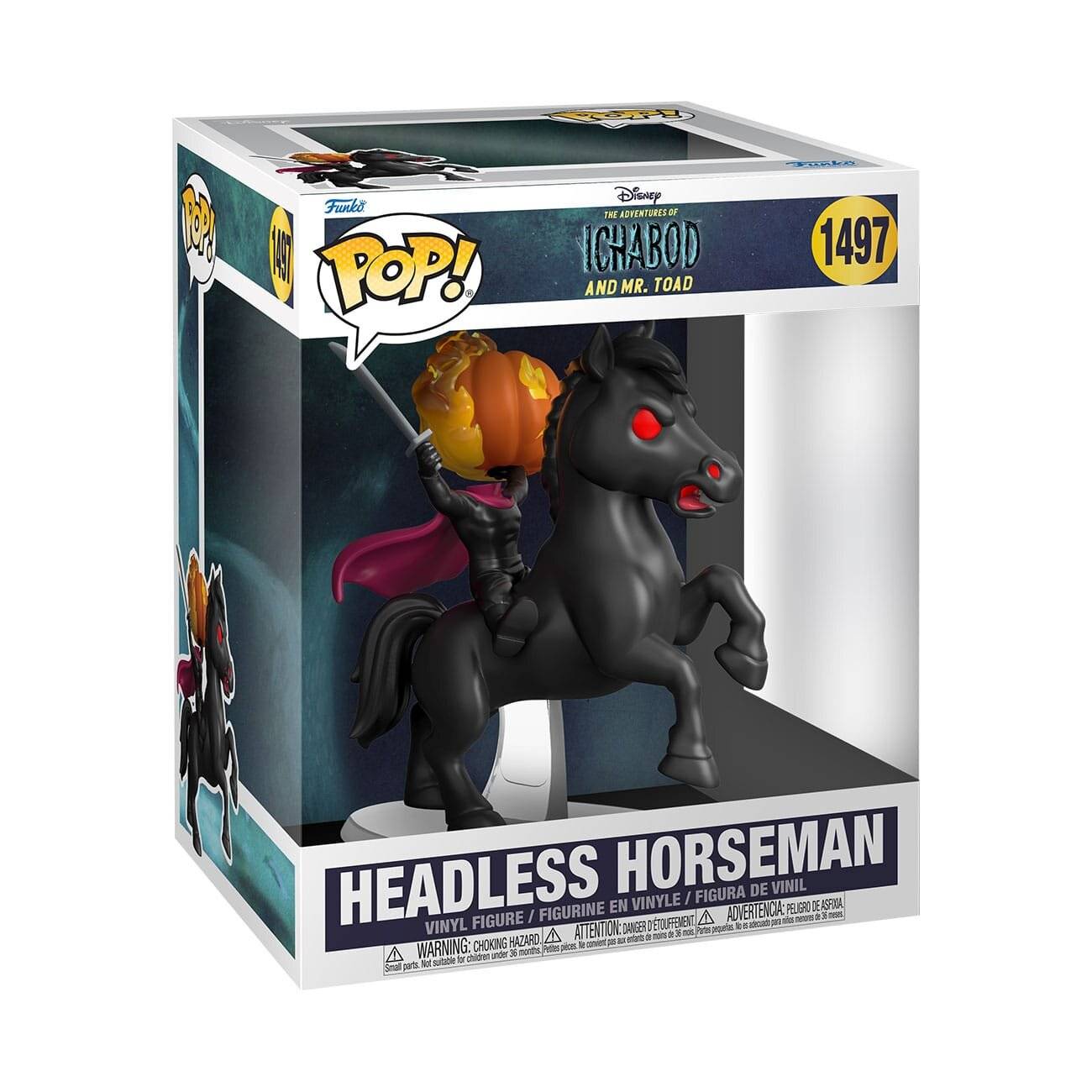 POP Figur Rides Deluxe Disney Das Abenteuer von Ichabod und Herr Krö te Headless Horseman