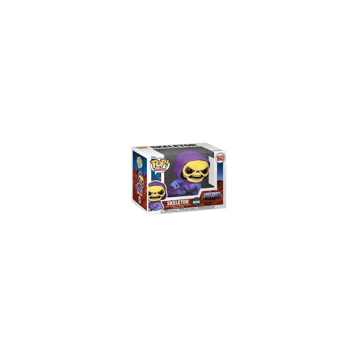 FK81067 - Masters of the Universe POP! TV Vinyl Figur Skeletor (Meme) 9 cm