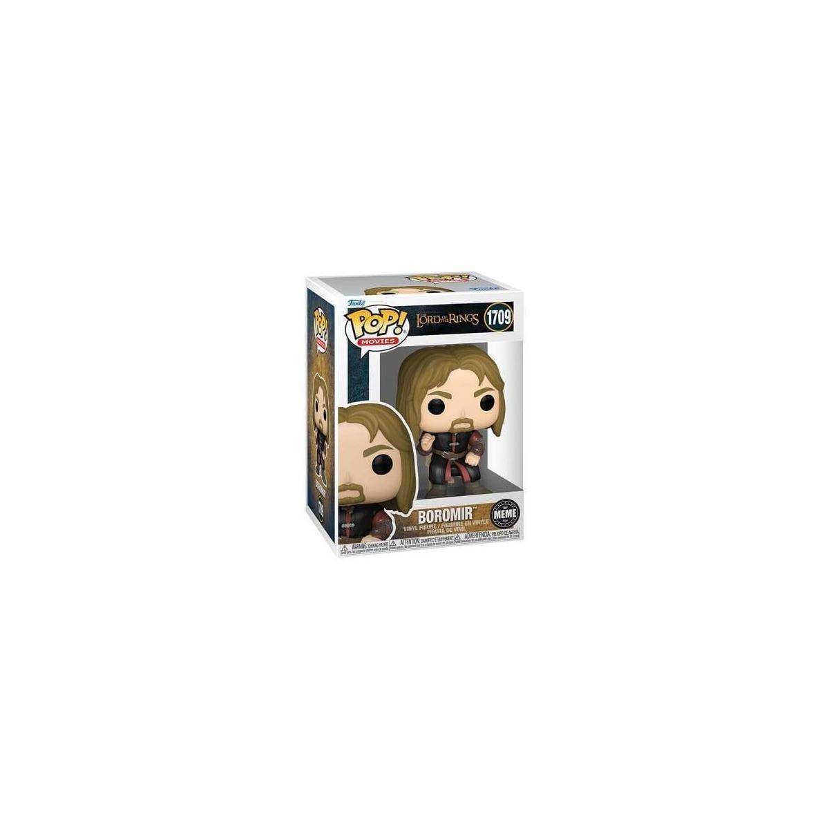 FK81069 - Herr der Ringe POP! Movies Vinyl Figur Boromir (Meme) 9 cm