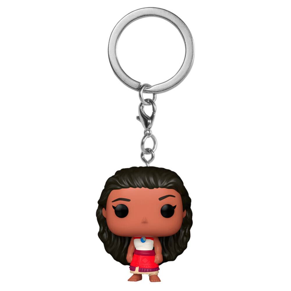 Vaiana 2 POP! Vinyl Schlüsselanhänger 4 cm Moana in Red Skirt Display (12)