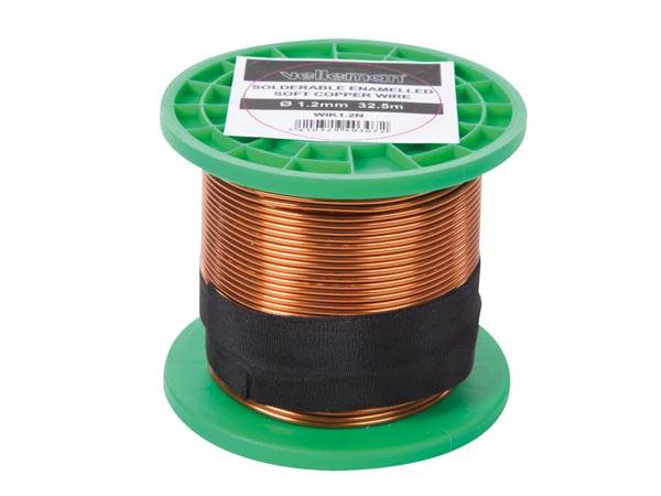 velleman - WIK1.2N - Wickeldraht Ø1.2mm - 32.5m - 0.5 Ohm
