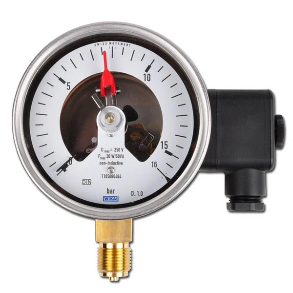 Kontaktmanometer - Ø 160 - Vakuum - Skalenteilung 0,02 - Anzeigebereich -1 bis 0 bar Kontaktmanometer - Ø 160 - Vakuum - Skalenteilung 0,02 - Anzeigebereich -1 bis 0 bar