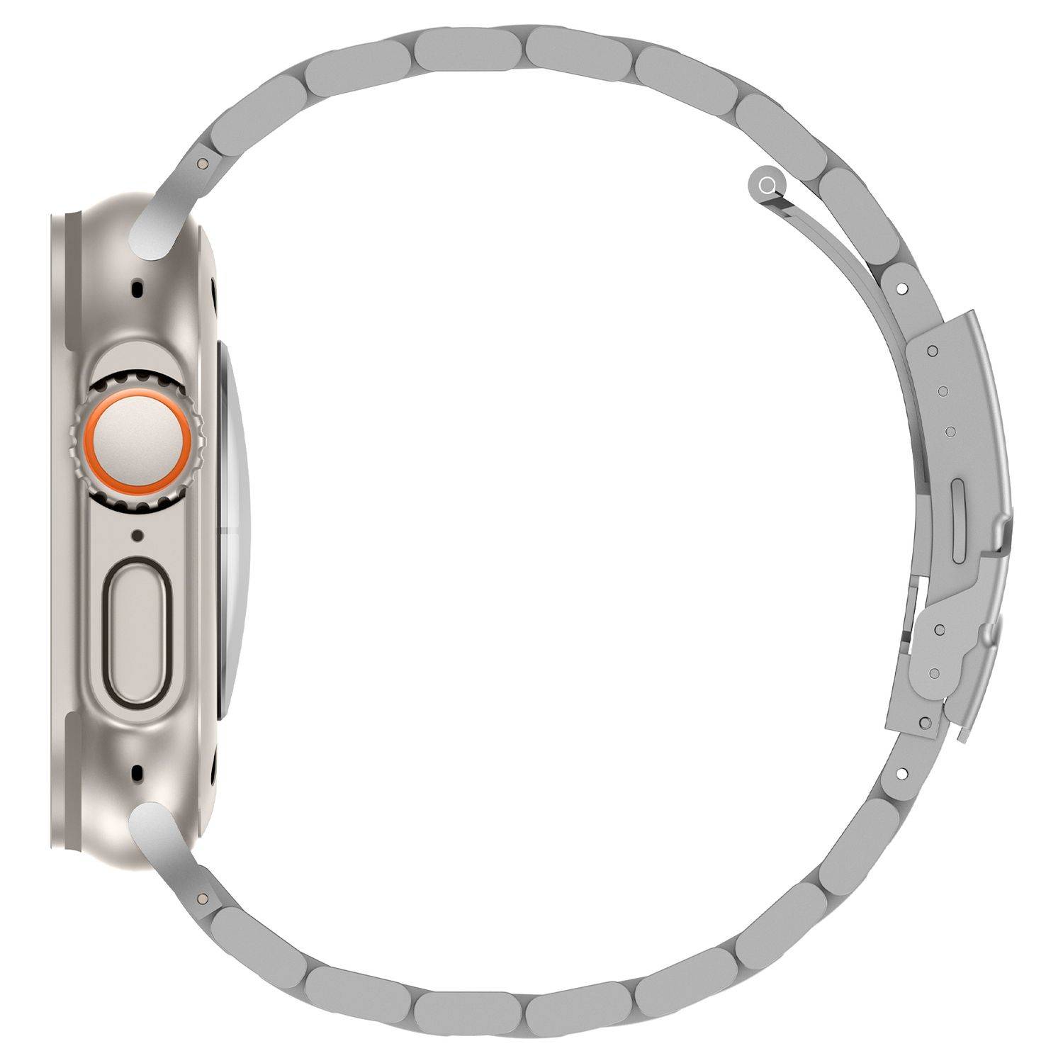 Für Apple Watch Series 10 46mm / 9 8 7 45 / 6 SE 5 4 44mm Band Silber