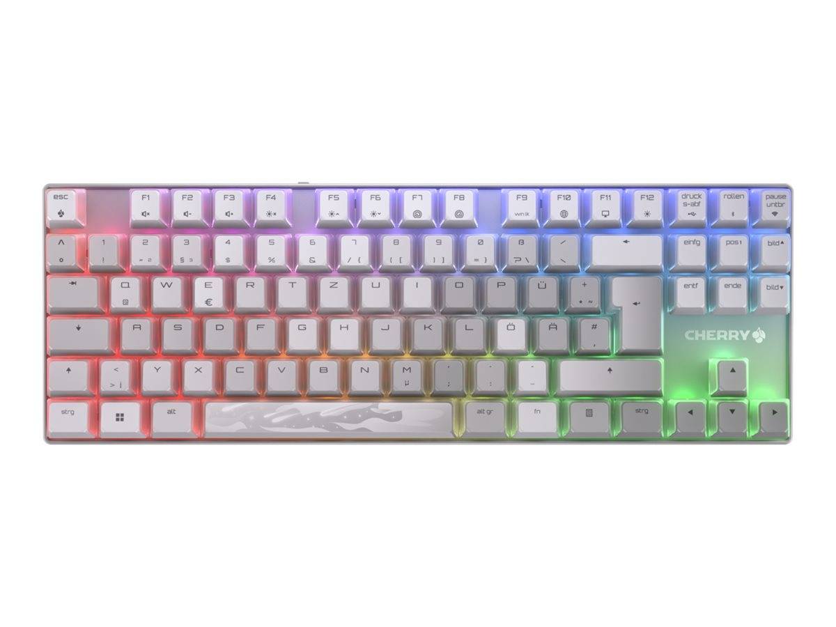 CHERRY XTRFY TAS MX 8.2 XAGA TKL Wireless DE-Layout weiß