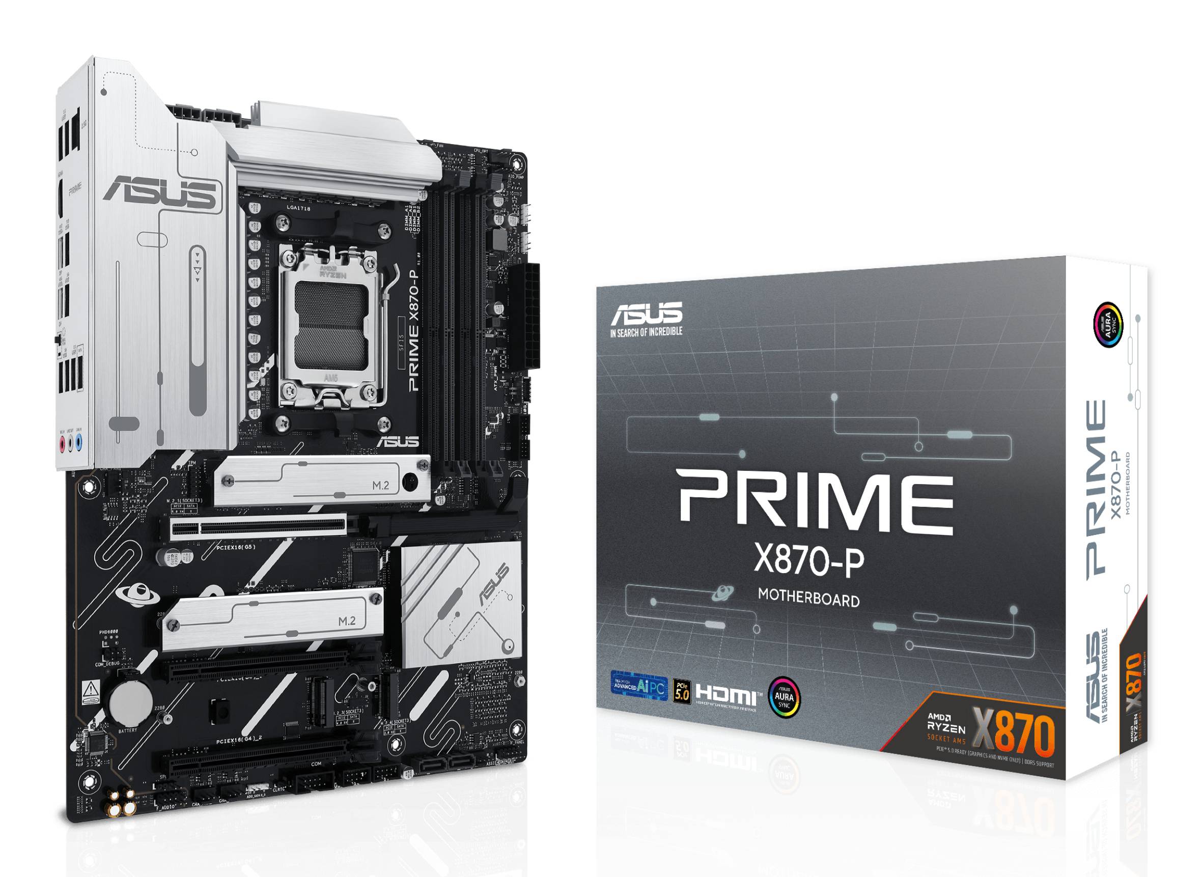 ASUS PRIME X870-P (AMD,AM5,DDR5,ATX)