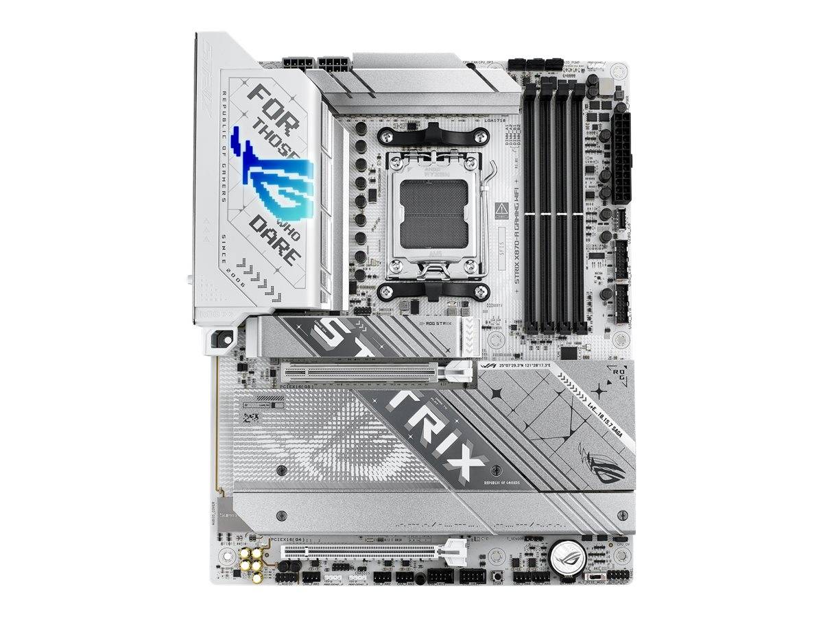 ASUS ROG STRIX X870-A GAMING WIFI - Motherboard - ATX - Socket AM5 - AMD X870 Chipsatz - USB4, USB 3.2 Gen 2, USB-C 3.2 Gen2, USB 3.2 Gen 1, USB-C