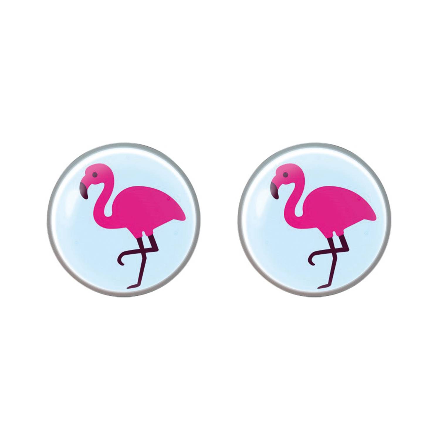 Erstohrstecker System 75 Novelty Motivstecker Flamingo Studex