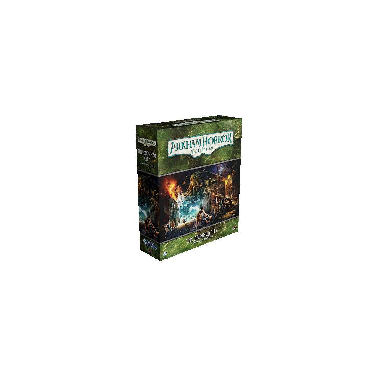 FFGD1184 - Arkham Horror: Das Kartenspiel - Die Versunkene Stadt (Kampagnen-Erweiterung)