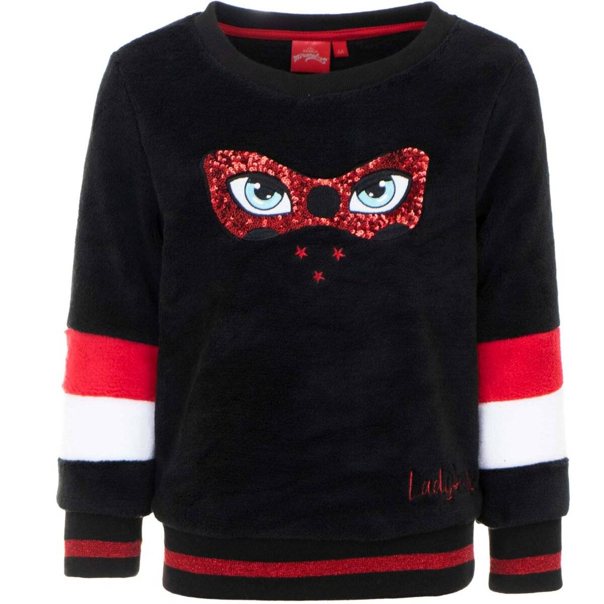 Miraculous Ladybug Coral Fleece Sweatshirt für Kids – für Wärme und Spaß! 4 Jahre Schwarz