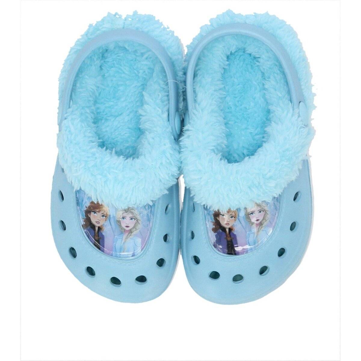 Frozen Clogs mit Vlies-Innenfutter – Warme und stilvolle Hausschuhe für Kinder 25/26
