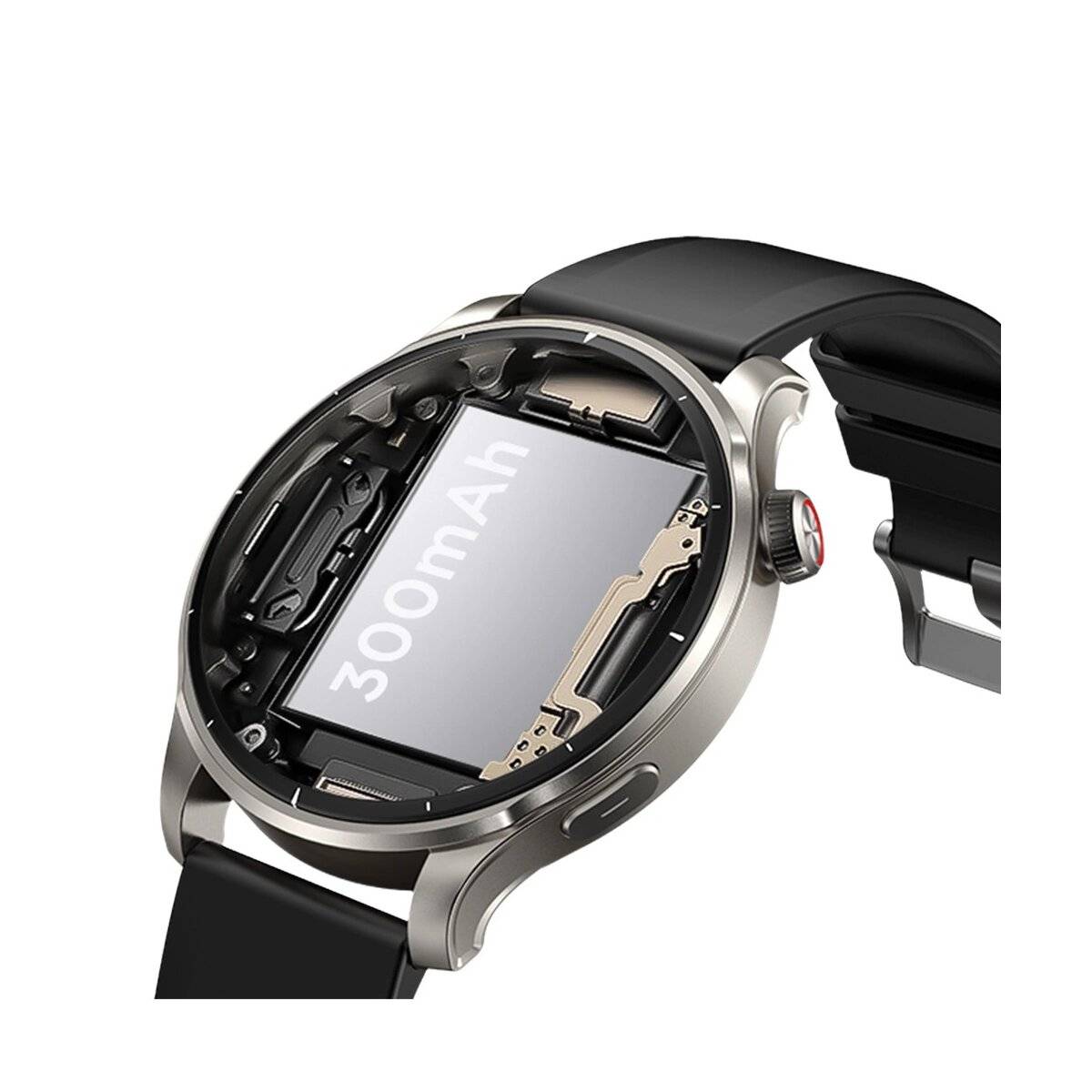 Smartwatch mit Anrufannahmeoption – Grau 128 MB Venture Series Wasserbeständige Watch