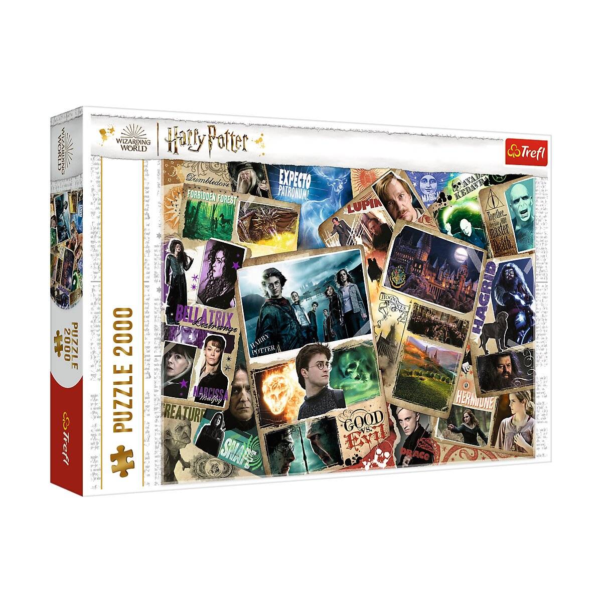 Harry Potter Puzzle 2000 Teile mit ikonischen Charakteren