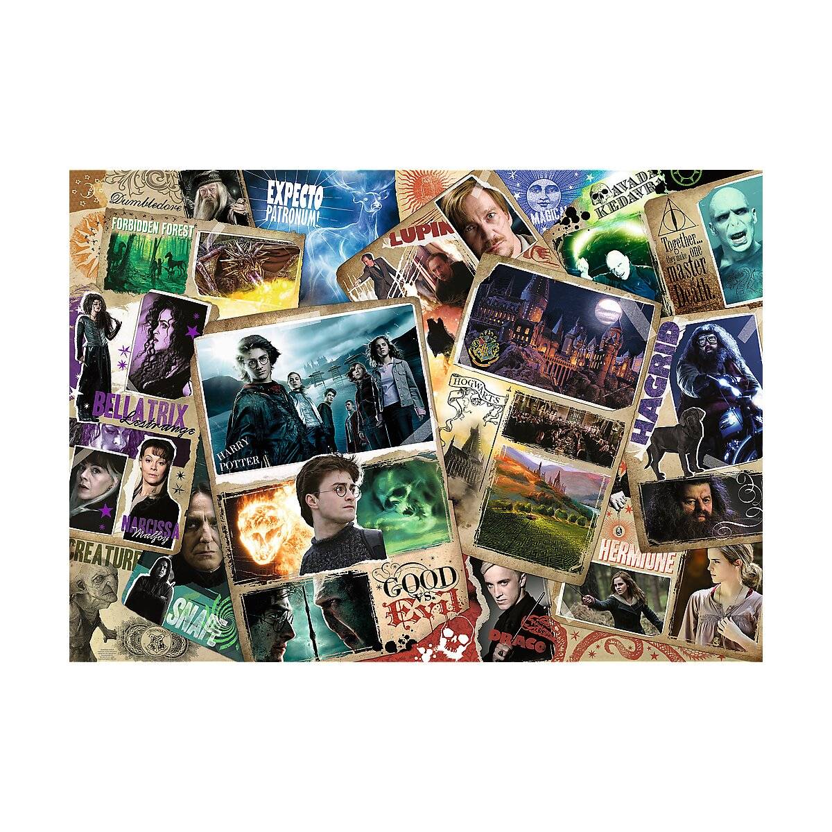 Harry Potter Puzzle 2000 Teile mit ikonischen Charakteren