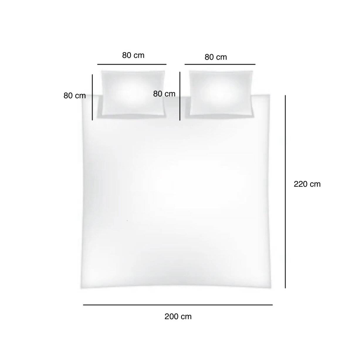 Doubleface Fleece Bettwäsche aus Polyester Wendebettwäsche Kissen- und Deckenbezug Anthrazit-Grün 200x220 cm