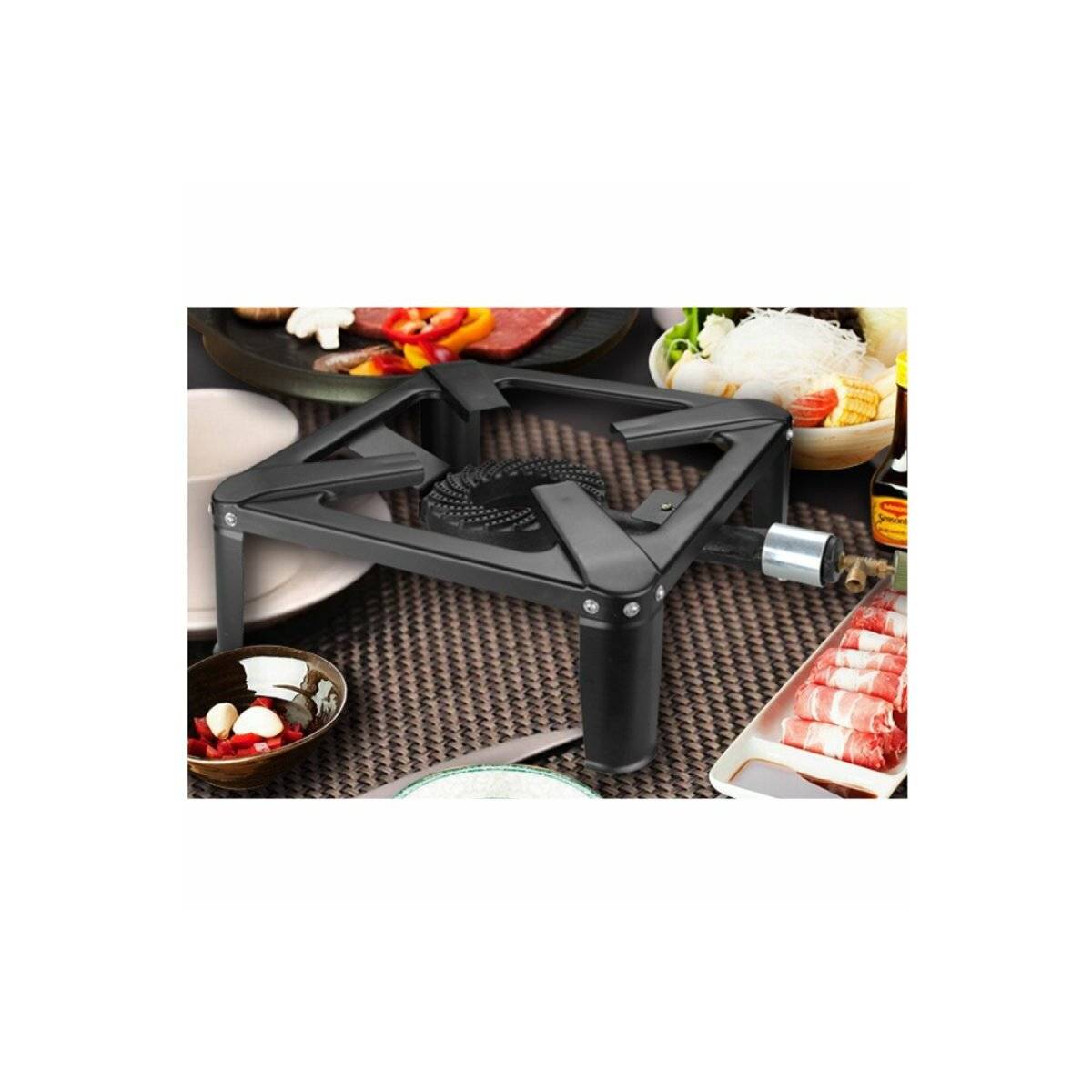 Outdoor Gaskocher (Hockerkocher) mit G1/4" Linksgewinde Anschluss