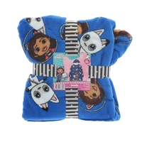Gabby's Dollhouse Warm Kinder Decke Hoodie mit Kapuze 70x58cm Gabby's Dollhouse Warm Kinder Decke Hoodie mit Kapuze 70x58cm