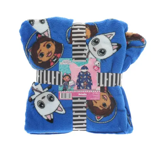 Gabby's Dollhouse Warm Kinder Decke Hoodie mit Kapuze 70x58cm Gabby's Dollhouse Warm Kinder Decke Hoodie mit Kapuze 70x58cm