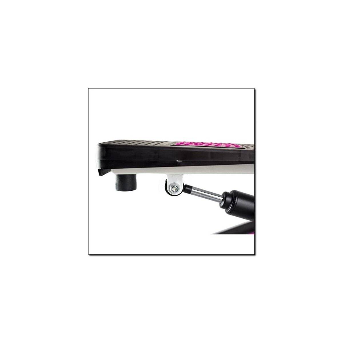 Swing Stepper Slim Up-Down-Side-Stepper für Zuhause - Ganzkörpertraining - inkl. Trainingscomputer Pink