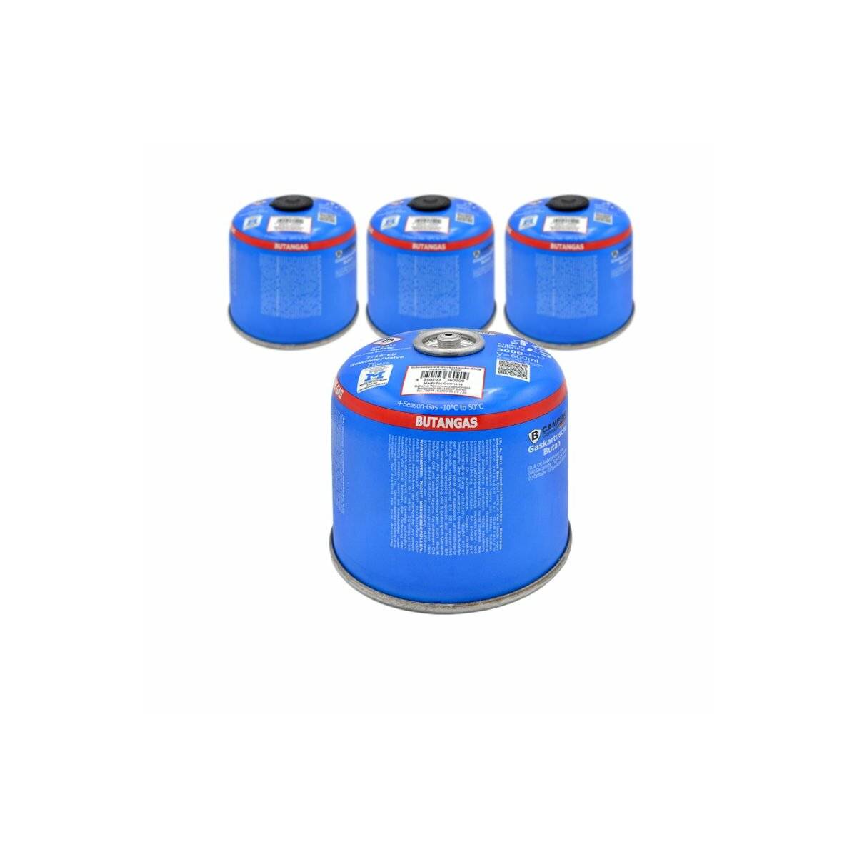 Gaskartusche Butan mit Schraubventil 300g für Gaskocher und Gasbrenner