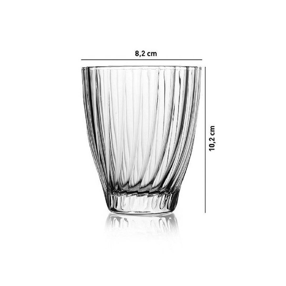 Pasabahce Bouquet Wasserglas Set – 3-teilig, 290 ml, Eleganz für jeden Tisch