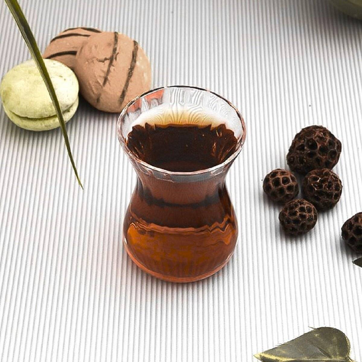 Pasabahce Bride Teegläser – Elegantes 6er Set für Teegenuss in 120 ml