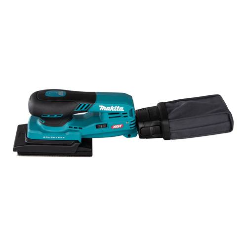 MAKITA BO005CGZ - Akku-Schwingschleifer (40V | Schwingkreis 3,00mm | AWS-Funktion | inkl. Staubsack & Adapterkabel)