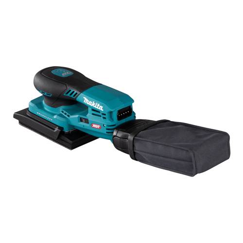 MAKITA BO005CGZ - Akku-Schwingschleifer (40V | Schwingkreis 3,00mm | AWS-Funktion | inkl. Staubsack & Adapterkabel)