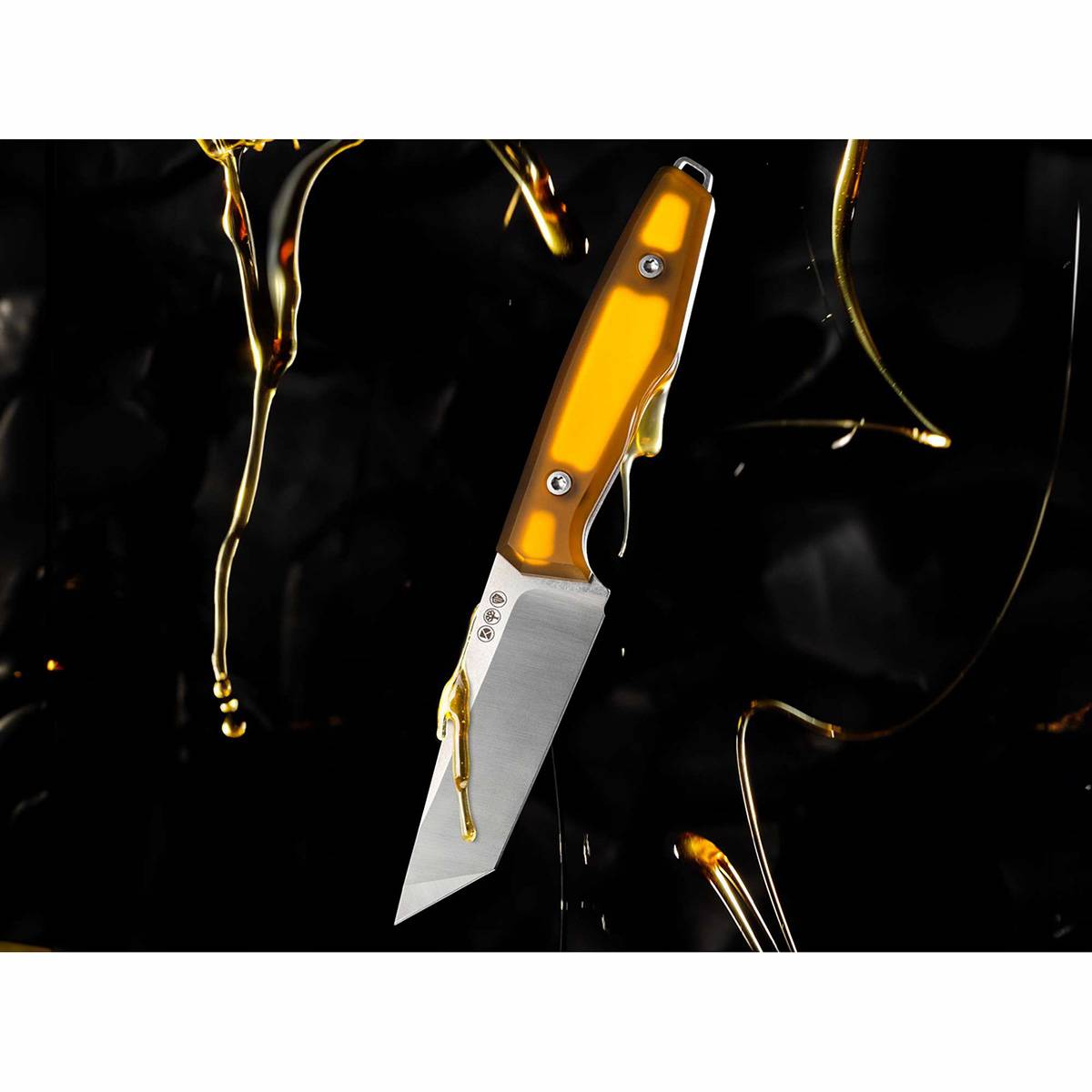 Böker Daily Knives AK1 American Tanto Ultem Taschenmesser - Gelb