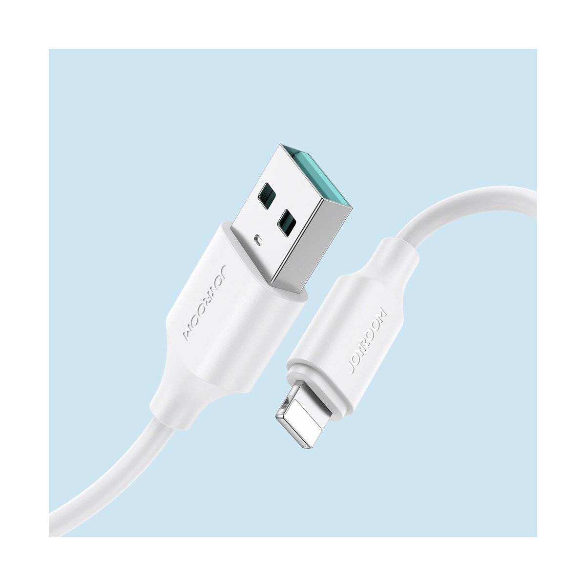 Long-Lasting Series A9 USB-A / kompatibel mit iPhone 2,4A-Kabel 1 m – weiß