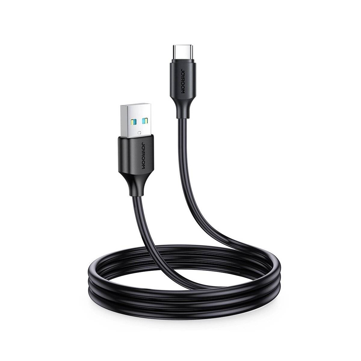 Ladekabel / Datenkabel Joyroom Long-Lasting Series A9 USB-A / USB-C 3A-Kabel 1 m – Schwarz