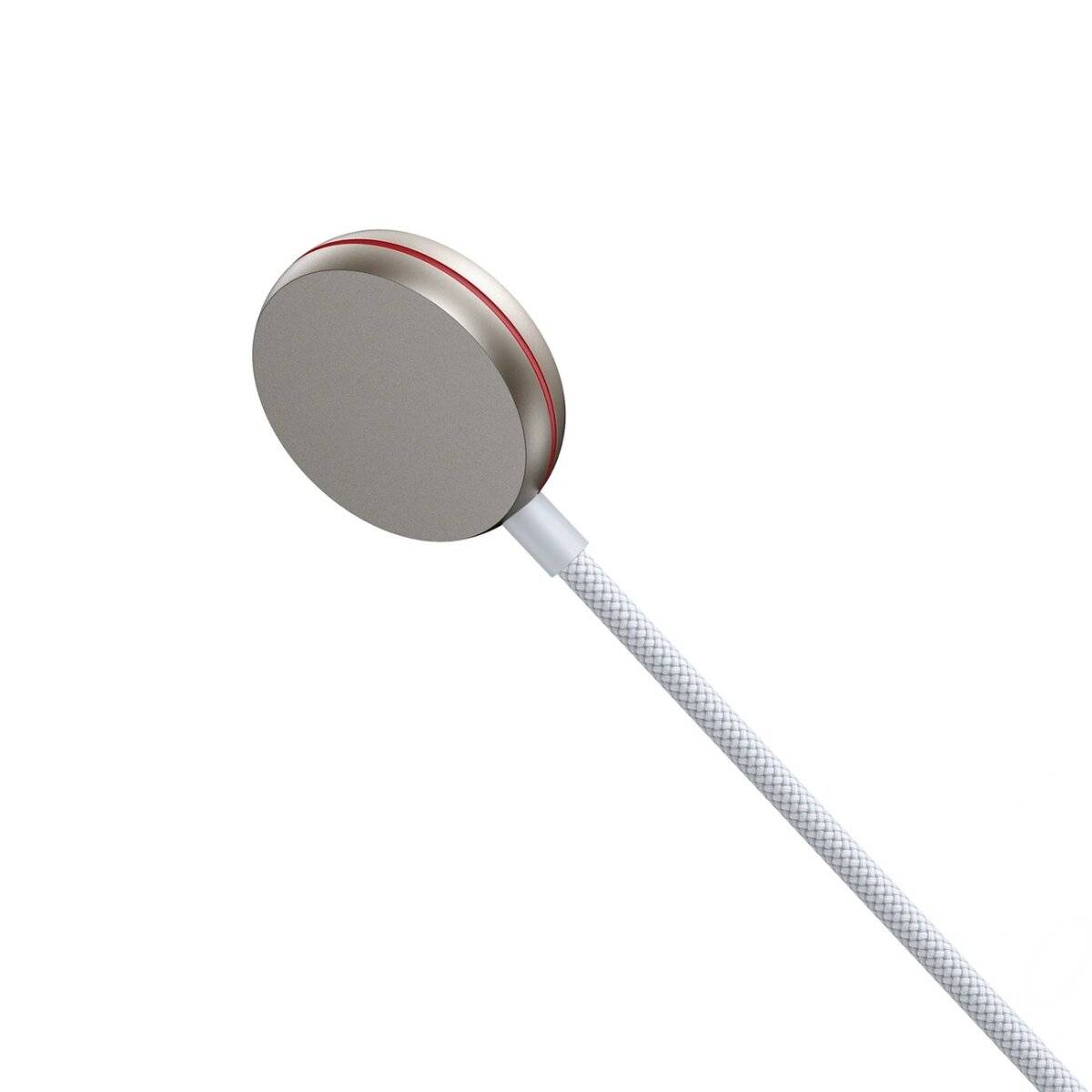 2-in-1- Kabel und induktives Ladegerät 1,5 m weiß - Kompatibel mit iPhone