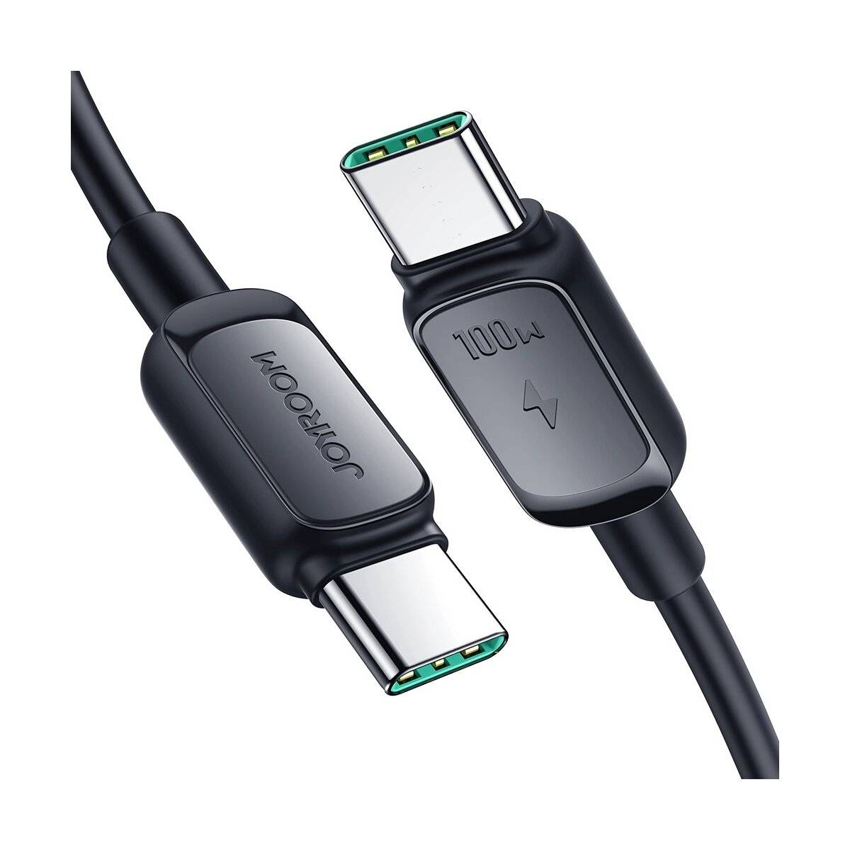 Datenkabel Multi-Color Series A14 Ladekabel USB-C/USB-C-Kabel 100 W 1,2 m Schwarz