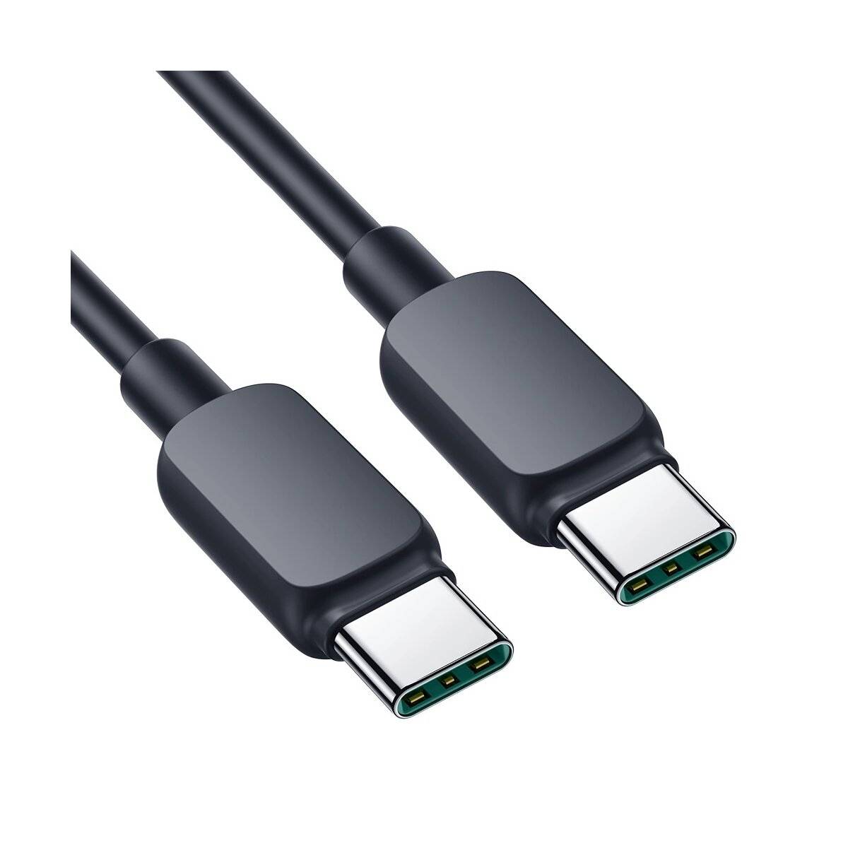 Datenkabel Multi-Color Series A14 Ladekabel USB-C/USB-C-Kabel 100 W 1,2 m Schwarz