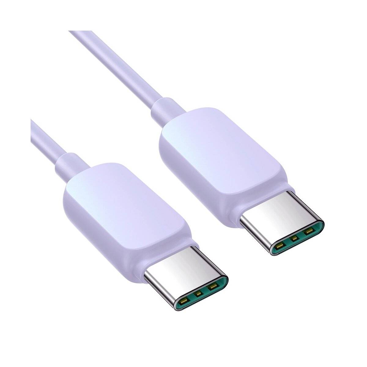 Datenkabel Multi-Color Series A14 Ladekabel USB-C/USB-C-Kabel 100 W 1,2 m Lila
