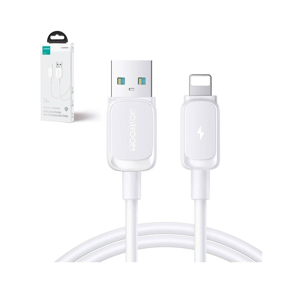 Kabel kompatibel mit iPhone /USB-A-Anschlüssen - 2,4 A, 1,2 m Ladekabel Weiß