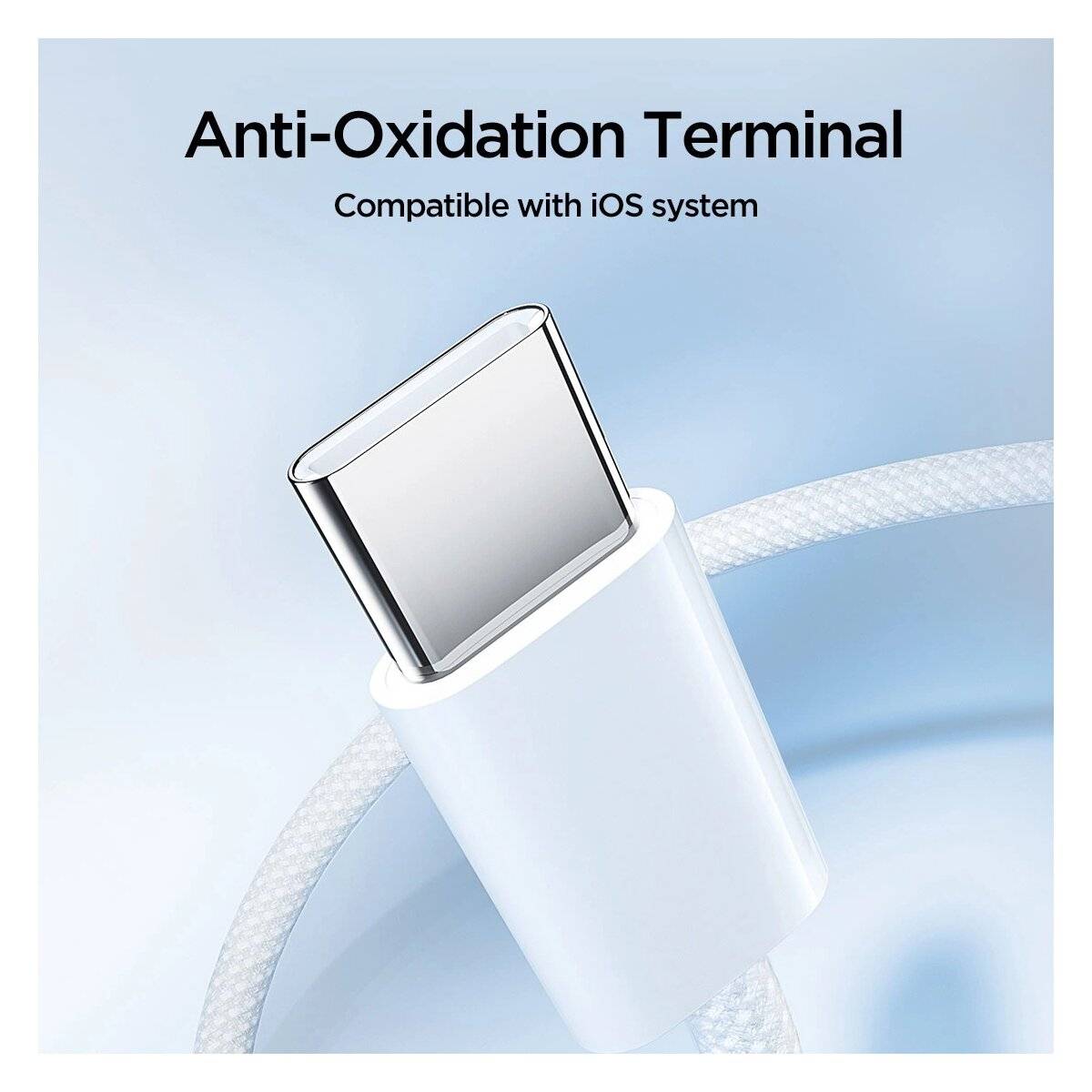 USB-C/USB-C-Kabel - Ladekabel Joyroom Ben Series 60 W 1 m – weiß